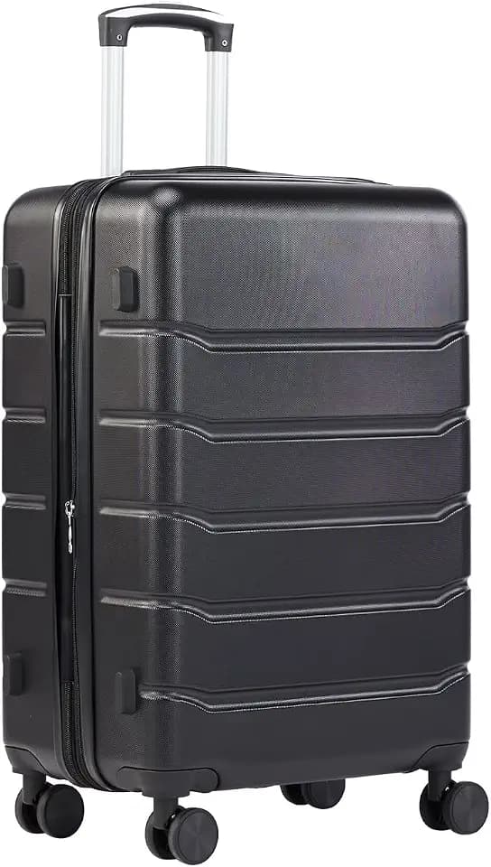 Sweetcrispy 20 Inch Carry On Luggage, Suitcase with Spinner Wheels