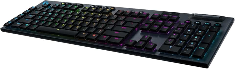 Logitech G G915 LIGHTSPEED kabellose mechanische Gaming-Tastatur