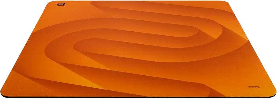 BenQ Zowie H-SR-SE Orange Extra Large Esports Gaming-Mauspad, feuchtigkeitsresistente Stoffoberfläche, sanftes Gleitgefühl mit präziser Kontrolle, gleichmäßige Gummiunterseite mit mittlerer Härte