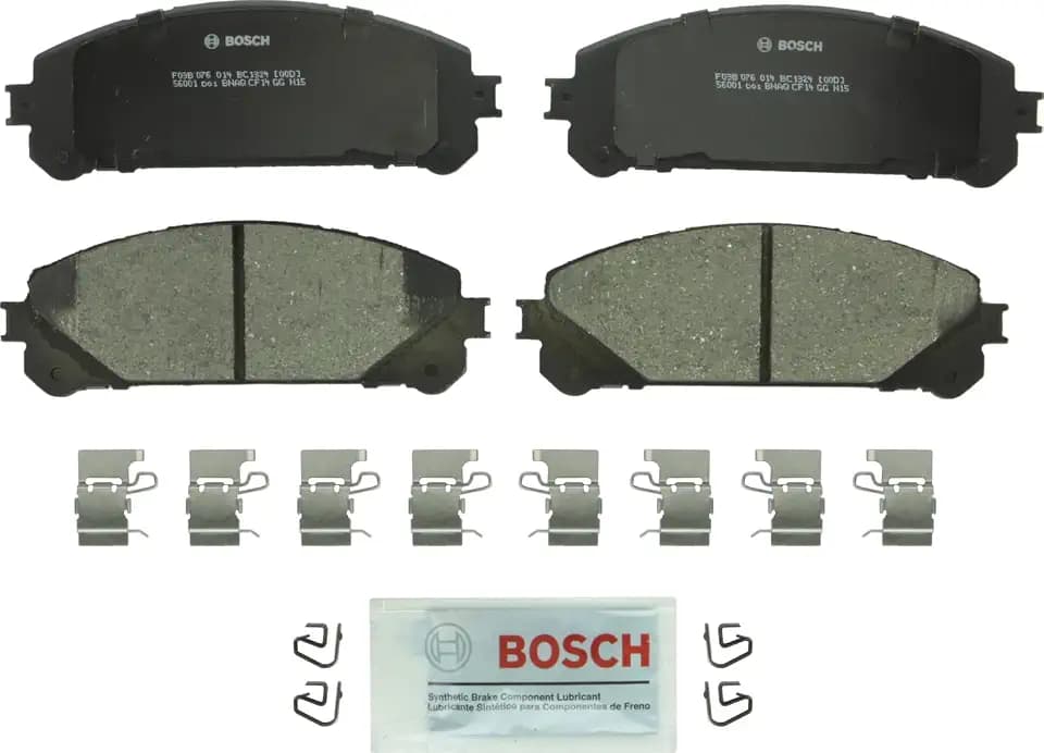 BOSCH BC1324 QuietCast Premium Ceramic Disc Brake Pad Set - Front