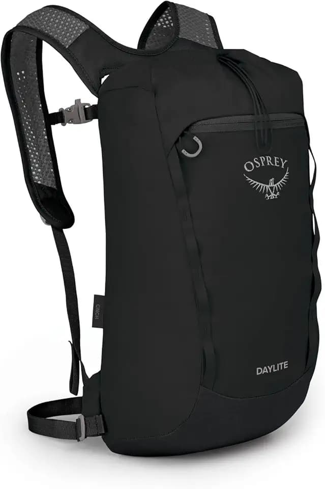 Osprey Daylite Cinch Backpack, Black OS