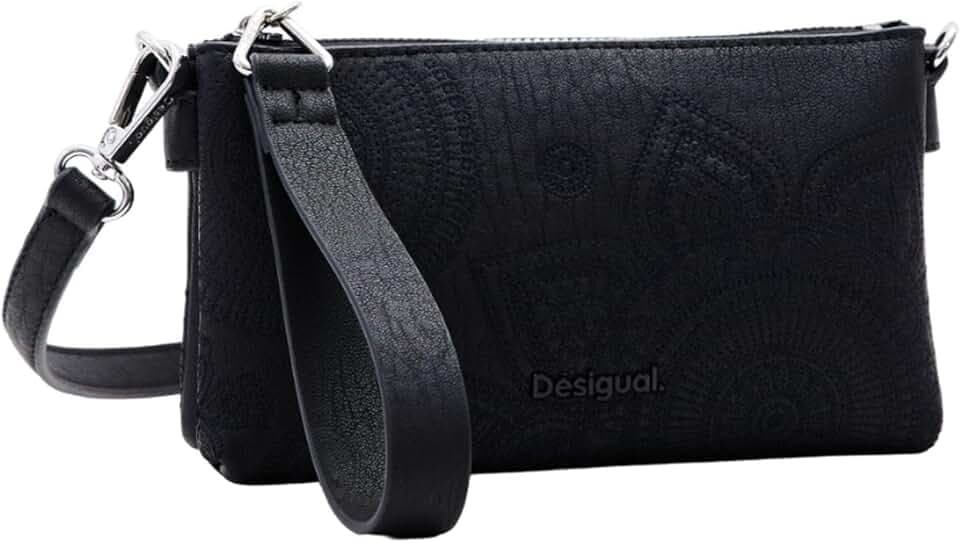 Desigual Umhängetasche Clutch Dejavu Dortmund Baby Bag Black schwarz