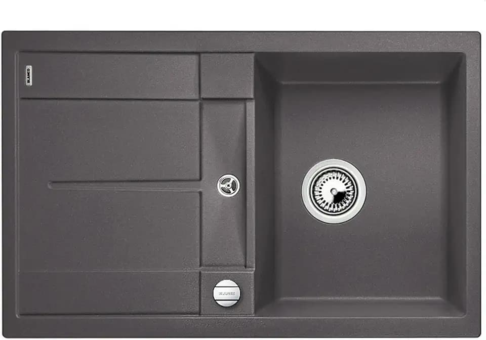BLANCO METRA 45 S | Granitspüle aus SILGRANIT felsgrau
