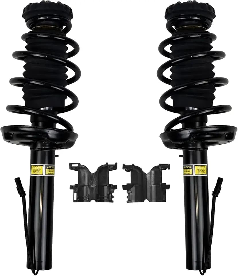 Pair Front Shock Absorber Magnetic Strut Assembly Spring With Electric Compatible with Cadillac XTS 2013-2019 Replace For 84677093 580-1096 19300063 22906209 22962890 23101683