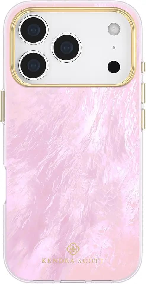 Kendra Scott iPhone 17 Pro Case - MagSafe Phone Case - Pink Pearl