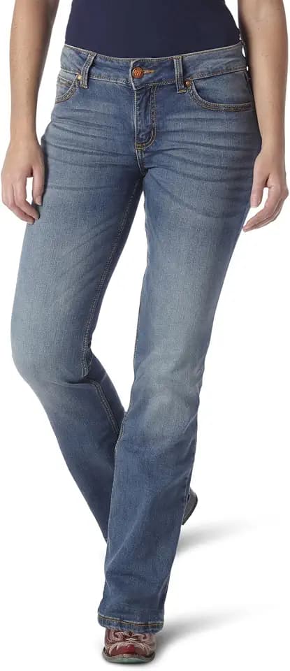 Wrangler Cash Mid Rise Boot Cut Ultimate Riding Jean