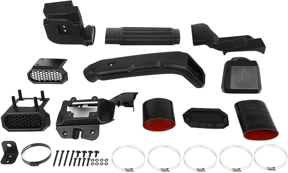 SCITOO car snorkel kit Assembly Replacement 18-23 For Jeep FOR Wrangler JL New Cold Air Ram Intake Snorkel Kit OffRoad 2.0L 3.6L