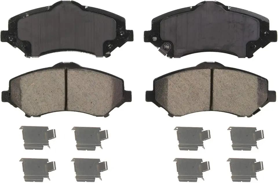 Wagner QS ZD1327 Disc Brake Pad Set, Engineered for Reduced Vibration, Fits 2008–2016 Chrysler Town & Country, 2008–2015 Dodge Grand Caravan