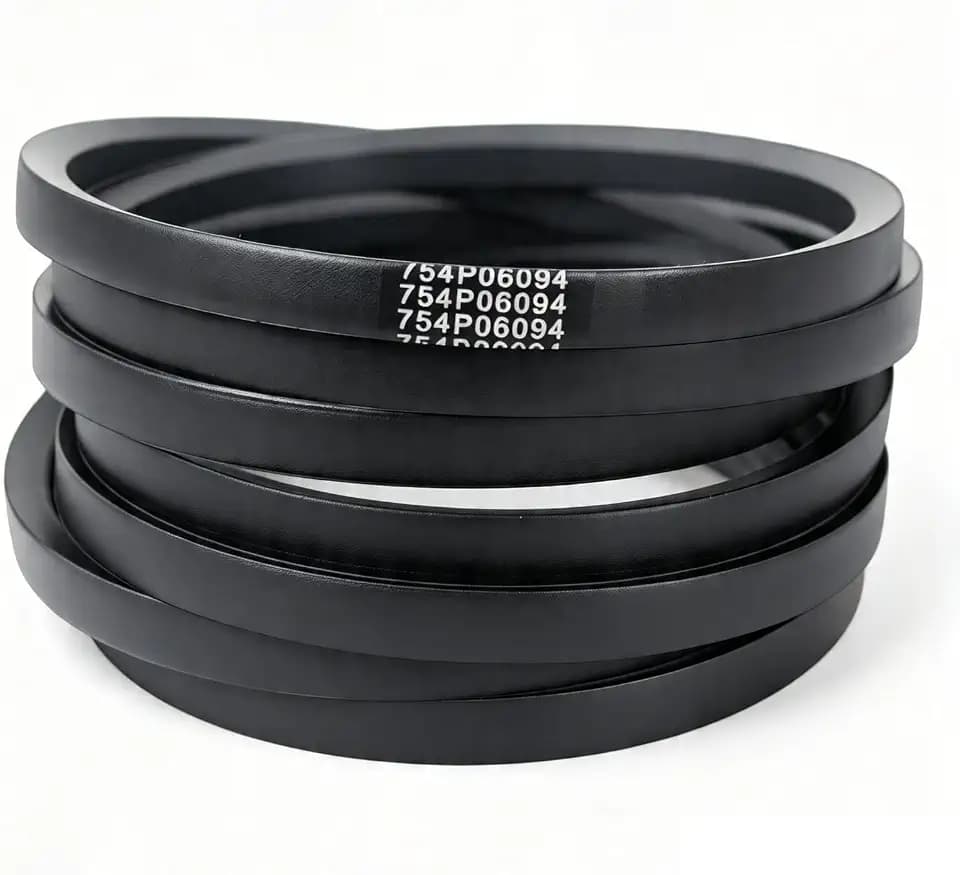 754P06094 754-06094 Deck Belt Compatible with Cub Cadet 60 Inch Ultima ZT2 ZT3 ZTX4 ZTX5 ZTX6 Zero Turn Mowers, Stretch-Resistant Tensile Core Wire for High-Intensity Mowing, 5/8" x 162", 490-501-C090