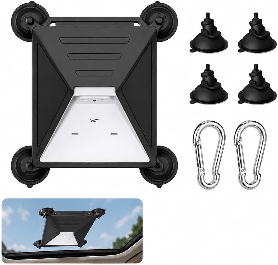 Starlink Mini Case with Suction Cup Mount Kit No-Drill for RV Car