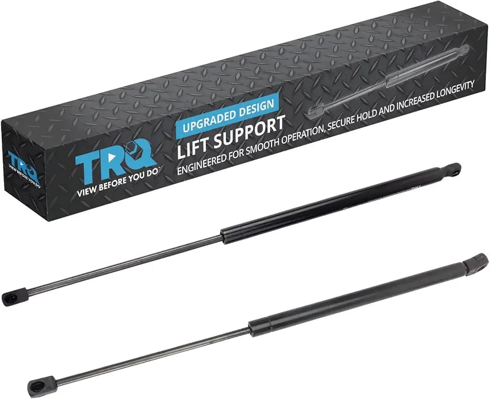 TRQ Driver & Passenger Side Liftgate Lift Support Shock Strut Set Compatible with 2017 Honda Civic