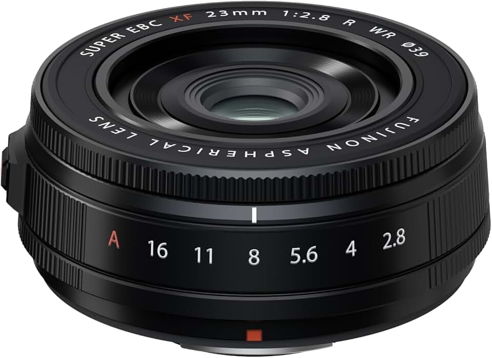 FUJIFILM Objectiv Fujinon XF 23mm f/2.8 R WR Schwarz