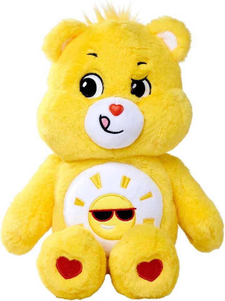 Simba - Glücksbärchi Sonnenscheinbärchi Kuscheltier 35cm – Kuschelweiches Plüschtier – Für Kinder und Erwachsene – Niedliches Geschenk – Original Sammlerstück – Stofftier für Mädchen und Jungen