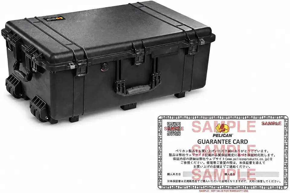Pelican 1650 Case No Foam (Black)