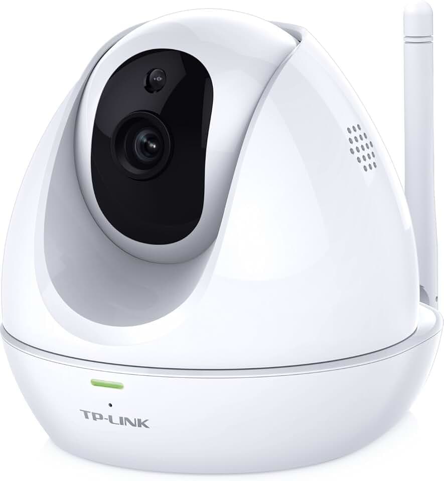 Tplay Could TP-LINK HD Pan/Tilt Camera with Night Vision, White (TL-NC450)