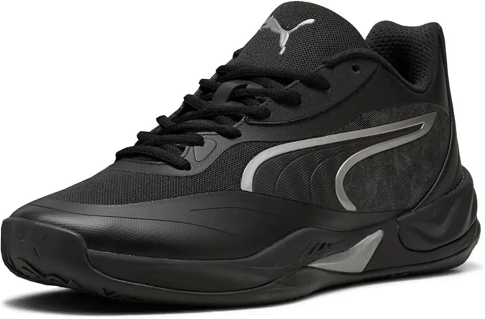 PUMA Mens All-Pro Nitro Skybreak Basketball Sneakers Shoes - Pink, White
