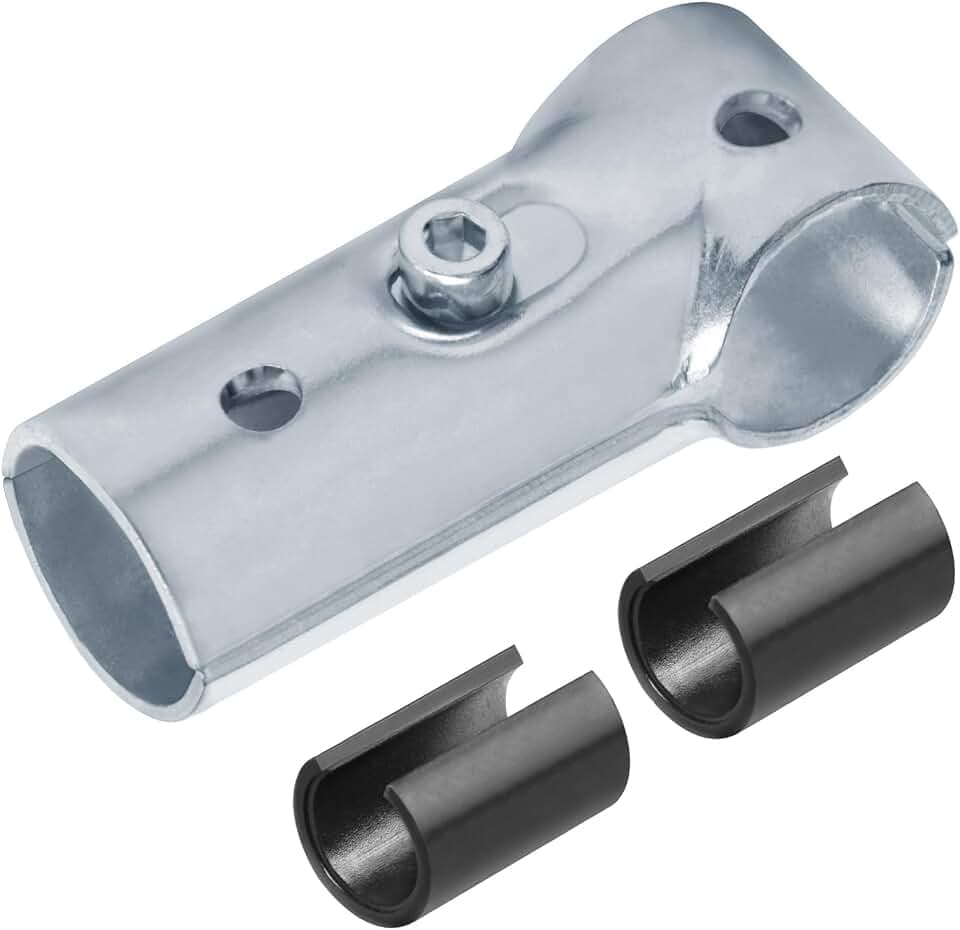10 Sets T Pipe Connectors Tee Clamps, Fits 3/4" EMT Conduit Directly