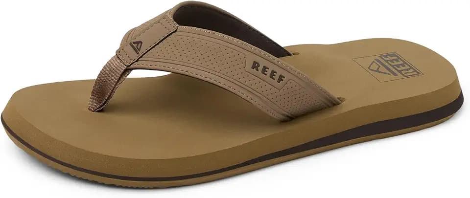REEF Layback Men's Flip Flop Sandal, Arch Support, Water Friendly