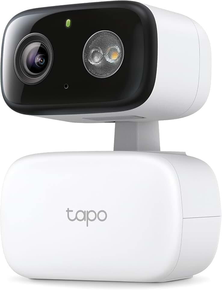 Tapo 1080p Pan/Tilt Wired Indoor/Outdoor Security Camera, C206 HybridCam