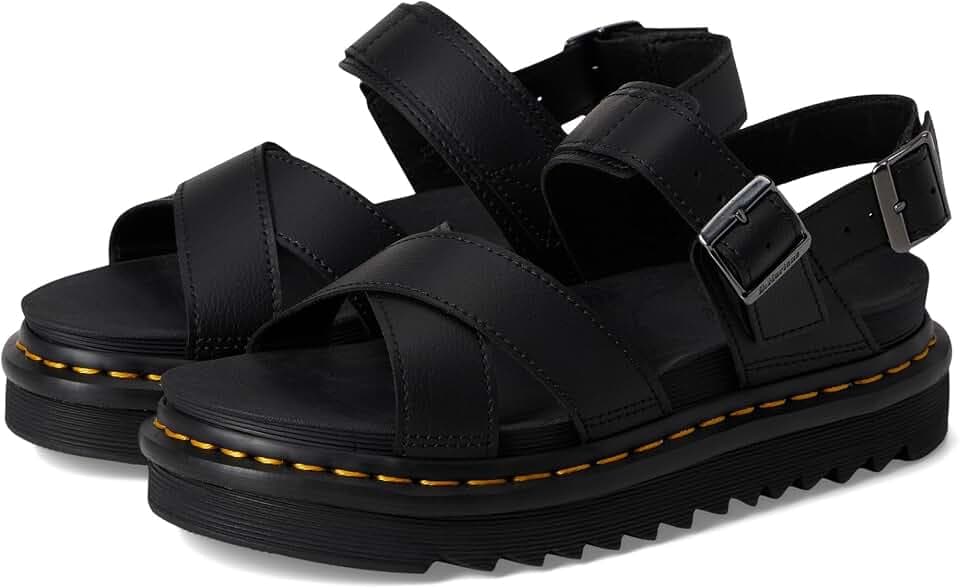 Dr. Martens Women's Voss II Leather Strap Sandal