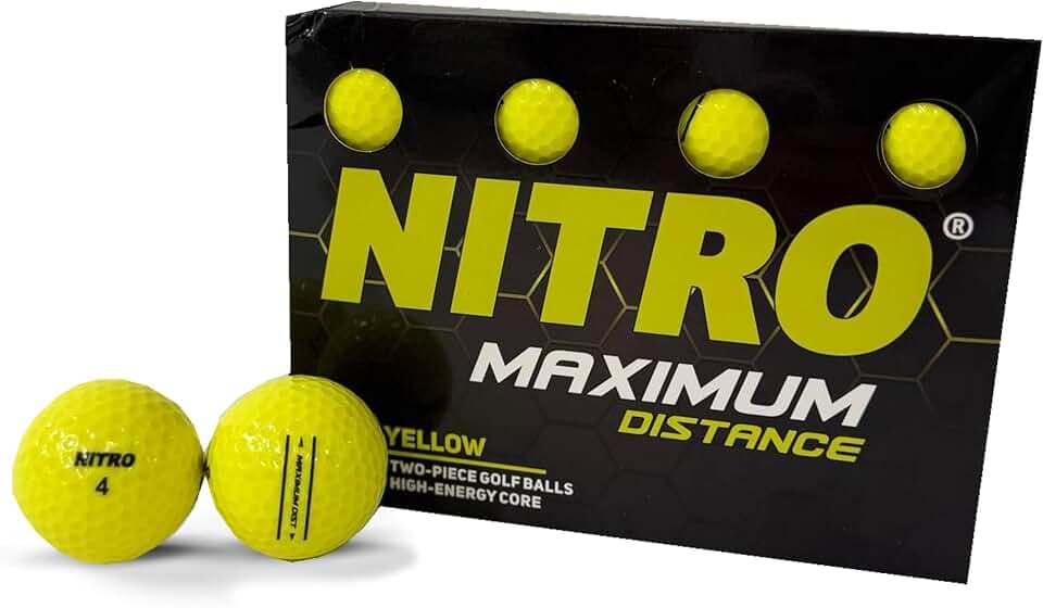 Nitro Maximum Distance Golf Ball (12-Pack)