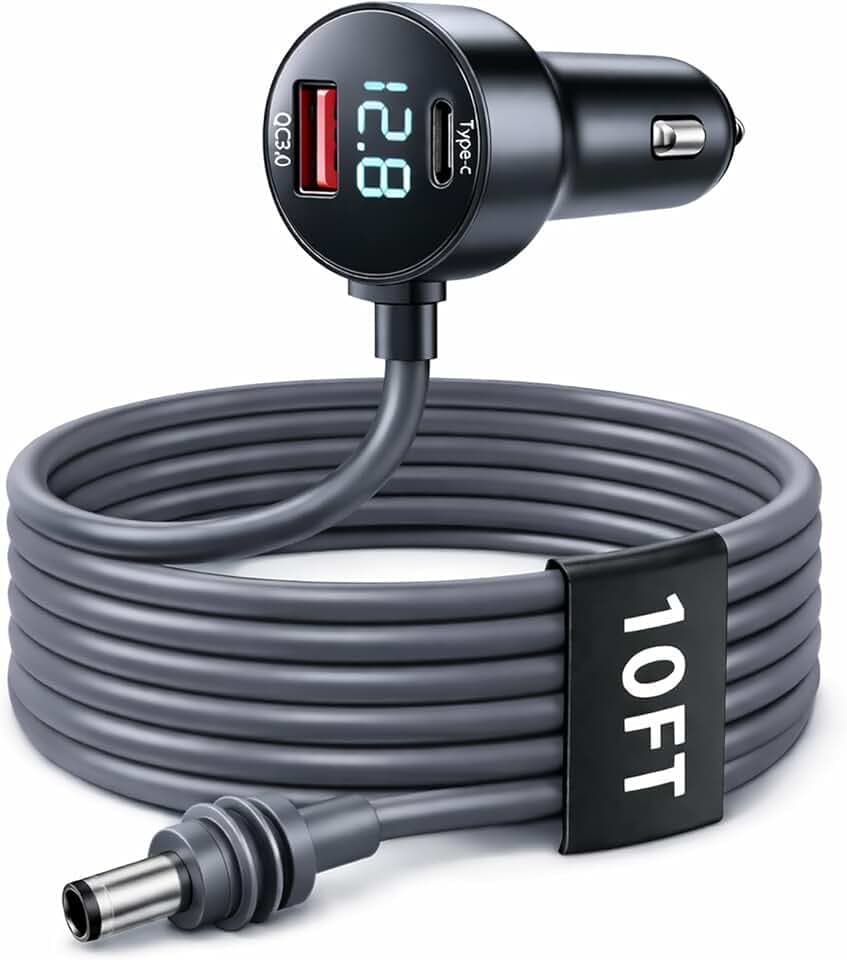 Anyongora Starlink Mini Car Charger, 36W PD & 18W QC Fast Charge Adapter