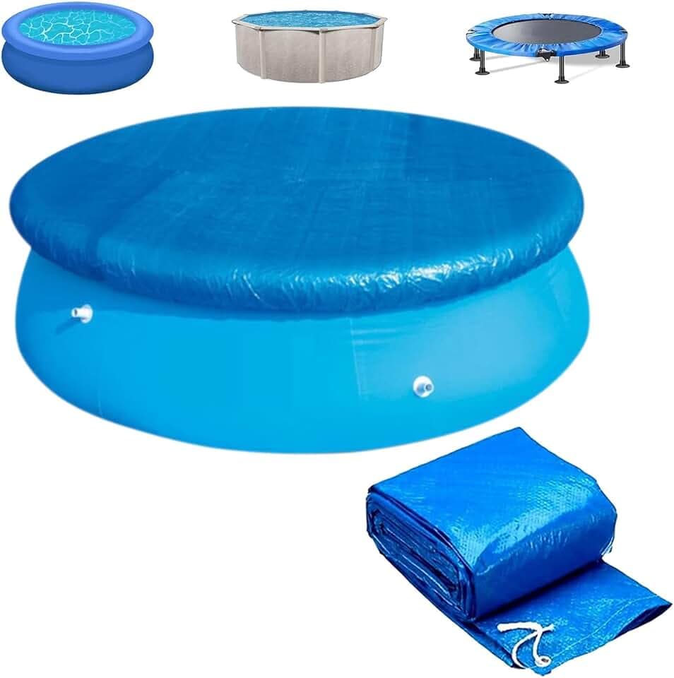 Poolabdeckung rund, wasserdichte Abdeckplane (305cm)