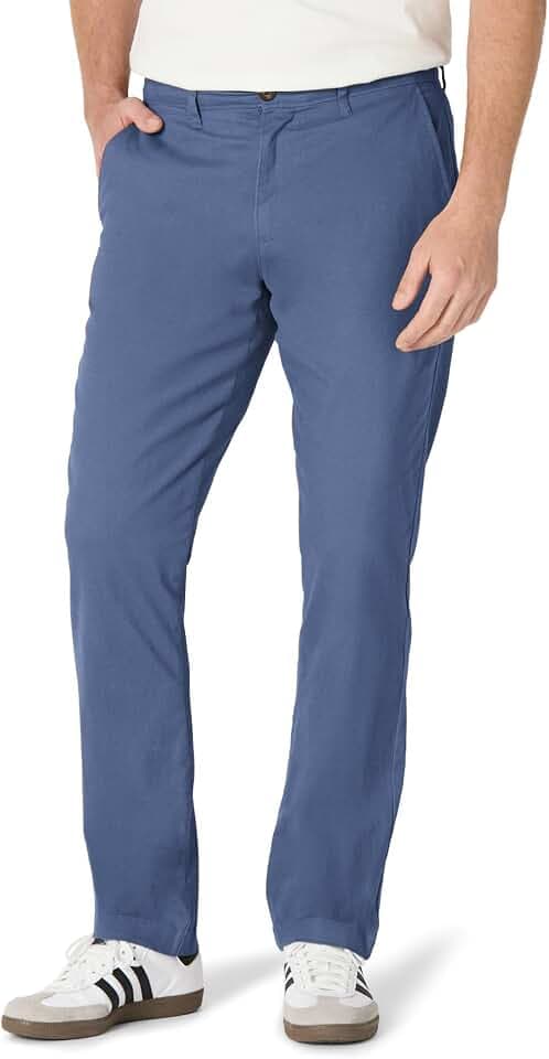 Amazon Essentials Herren Chinohose, Komfortabler, Gewaschener Stretch, Sportlich Geschnitten