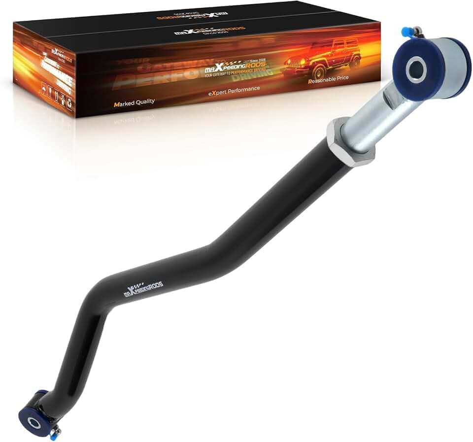 maXpeedingrods Adjustable Front 0-6" Track Bar for Jeep Wrangler JK JKU