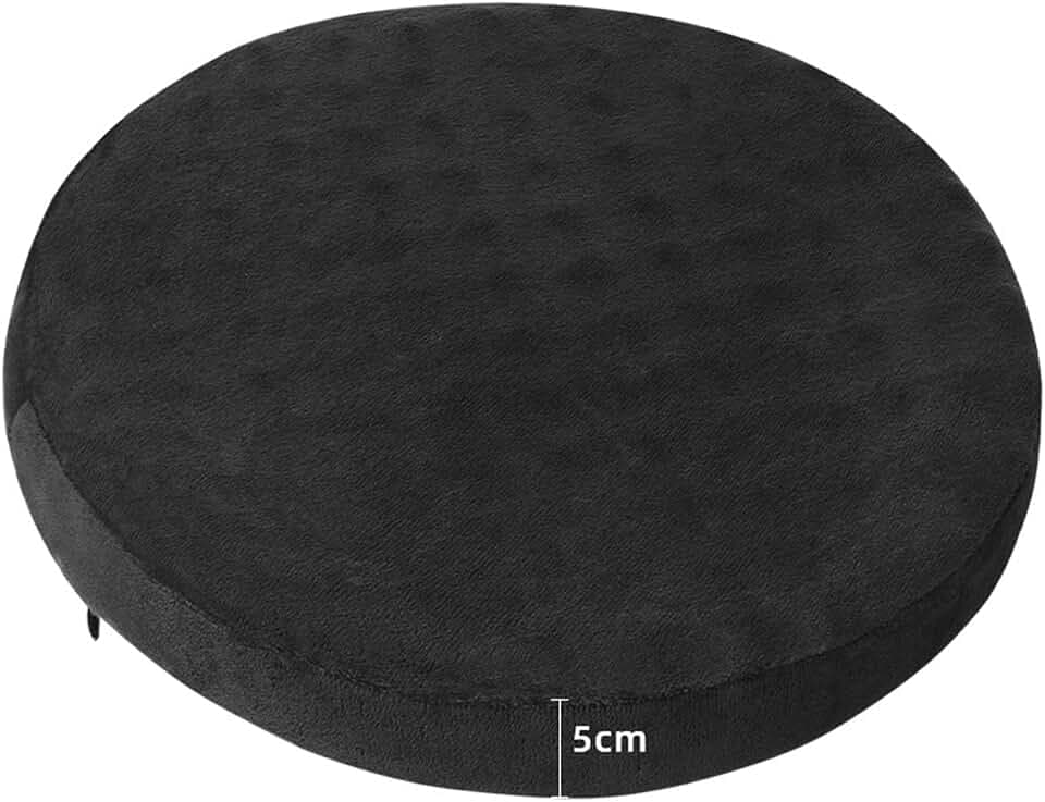 14" Round Bar Stool Cushion Detachable Round Seat Cushion Circle Chair Pad