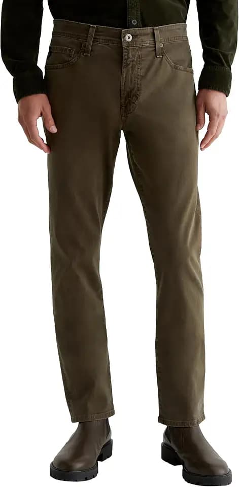 AG Jeans Everett Slim Straight Jeans in Grove