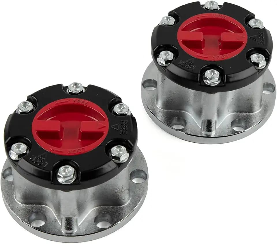 2PCS Wheel Locking Hub for Toyota Pickup 4Runner 1986-1995 Van 1987 1988 1989 T100 1993 1994 1995 2.2L 2.4L 2.7L 3.0L L4 V6 Replaces 43508-35050 43509-35050 4350835050 4350935050