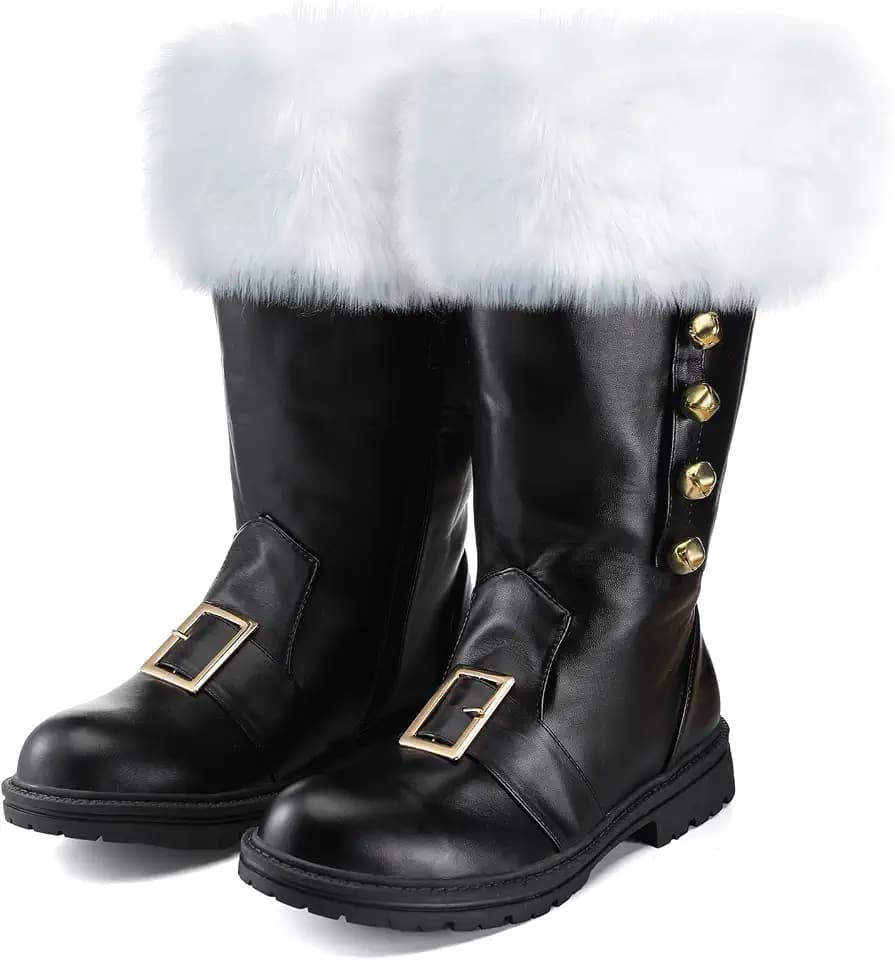 Liitrsh Christmas Santa Claus Boots