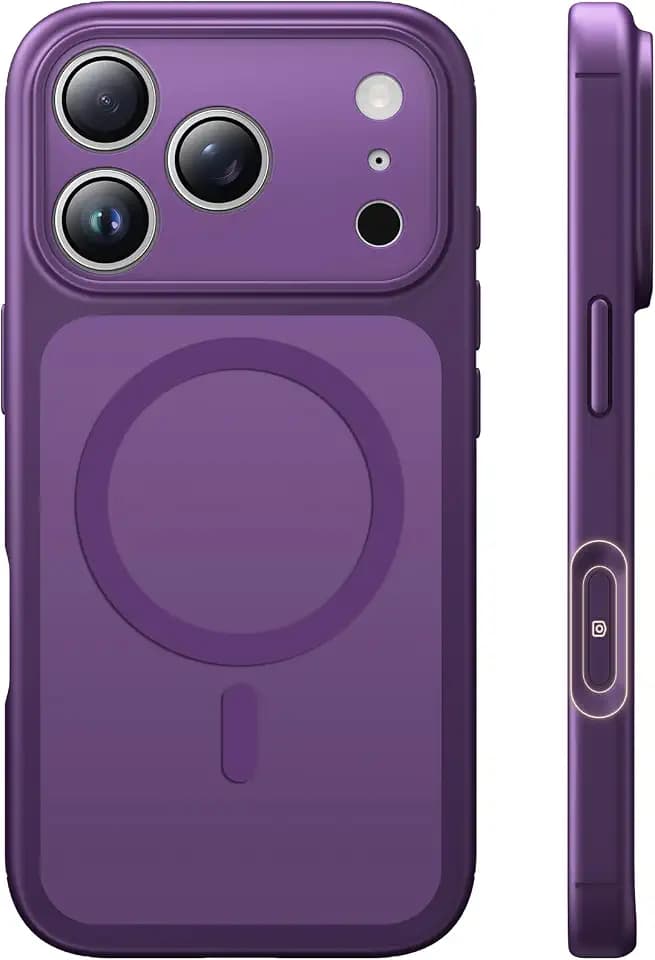 TAURI for iPhone 17 Pro Case, Compatible with MagSafe, Purple
