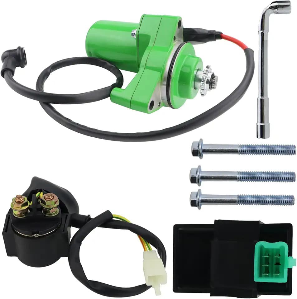3 Bolt Starter & Relay & CDI for 50cc 70 cc 90cc 100 cc 110cc 125 cc ATV