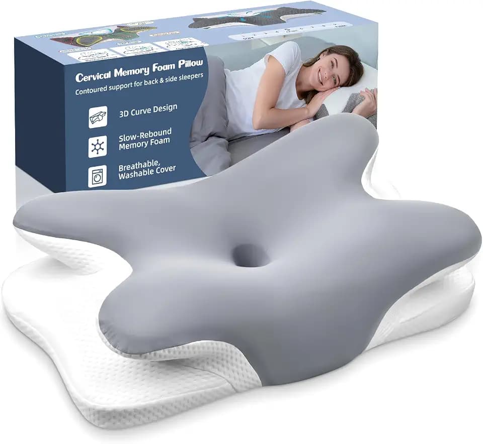 Nackenkissen Kopfkissen, Nackenkissen Memory Foam