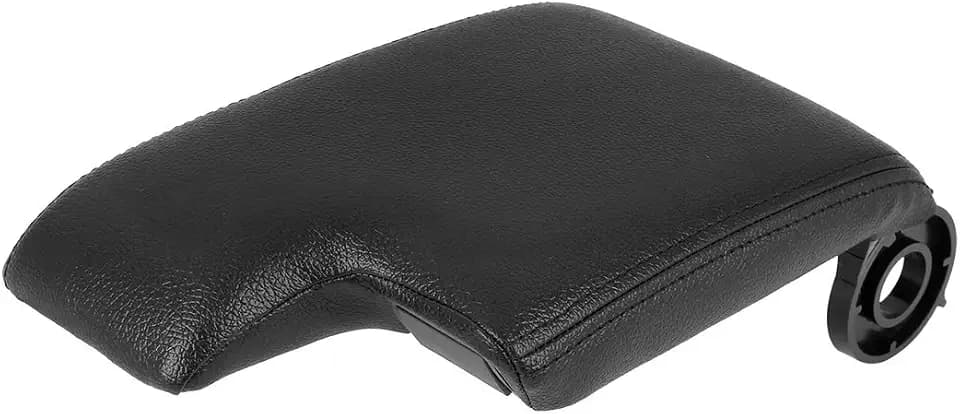 X AUTOHAUX Car Center Console Box Cover Armrest Replacement Black for BMW M3 2001-2006