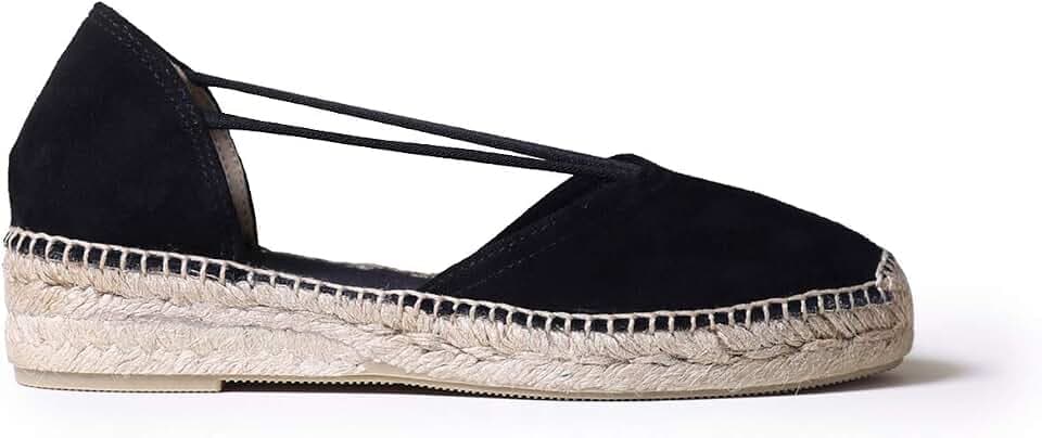 TONI PONS ERLA - Espadrille für Damen in Uni-Tönen Veloursleder.