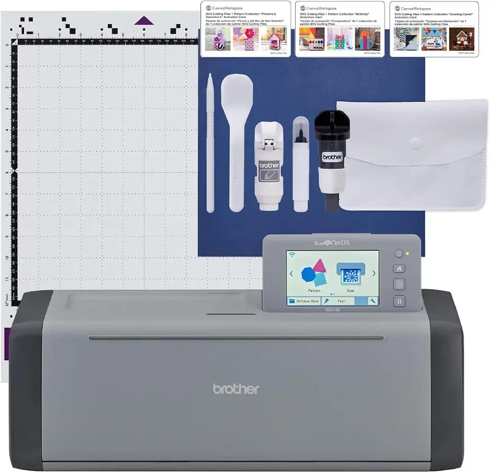 Brother SDX125EGY ScanNCut Electronic Cutting Machine Grey