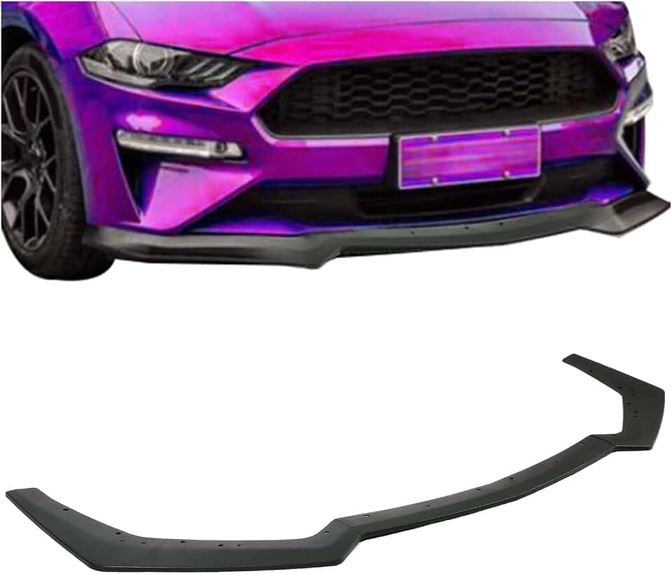 HECASA Bumper Lip Spoiler Compatible with 2018-2023 Mustang GT