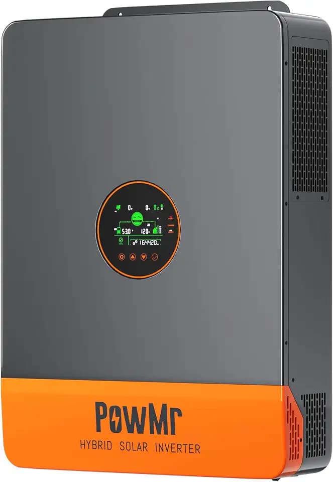 10000W Split Phase 48V DC to 100V AC~240V AC Solar Inverter,UL1741 10KW Pure Sine Wave Hybrid Inverter with 200Amp MPPT Charge Controller, Work with 48V Lithium Battery(Support Parallel)