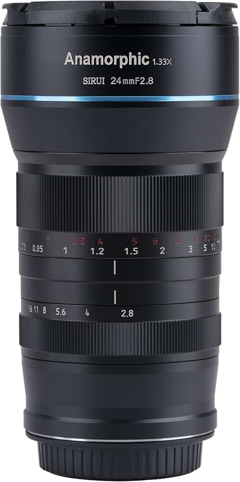 SIRUI 24 mm F2,8 1,33X S35 Anamorphic Cine-Objektiv (RF-Mount) für R5/R6/C70