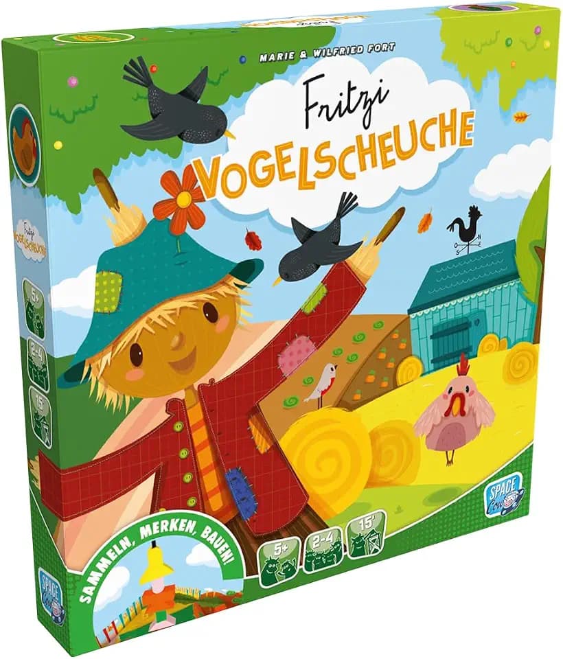Asmodee, Fritzi Vogelscheuche, Kooperatives Kinderspiel, Deutsch