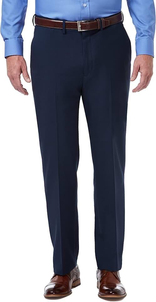 Haggar Men's Classic Fit Premium Comfort Dress Pant