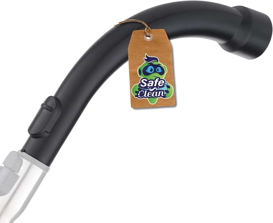 SAFE 'N CLEAN Griffrohr kompatibel mit allen Miele Staubsaugern C1, C2, C3, S8, S6, S5, S4, S2 Ersatzteil, Handgriff Ø 35mm für Cat&Dog EcoLine Complete Compact Classic Tango Silence & diverse weitere