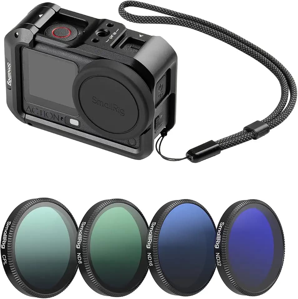 SmallRig Cage & ND Filter Kit for DJI Osmo Action 6-6374