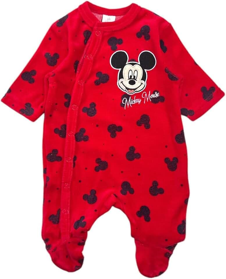 Disney Baby - Jungen Mickey-strampler Baby & Toddler Robe