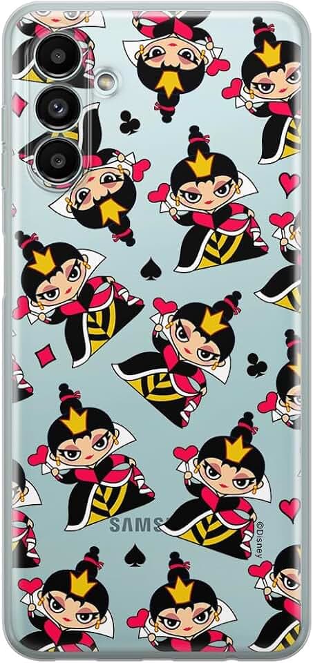 ERT GROUP Handyhülle für Samsung A13 5G/A04S Original und offiziell Lizenziertes Disney Muster Queen of Hearts 002 optimal an die Form des Handy angepasst, teilweise transparent