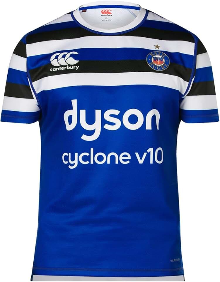 Canterbury Herren Bath Vapodri Short Sleeve Home Pro Rugby Trikot