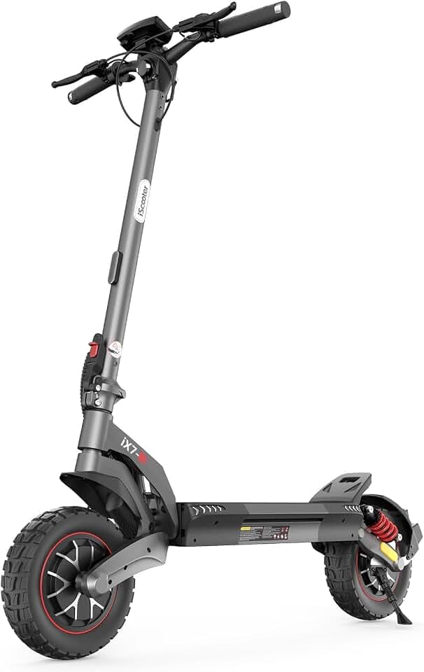E Scooter mit Straßenzulassung für Erwachsene mit Blinker, Max 80km Reichweite 25 Steigung, 150kg Tragkraft, ABE Faltbarer Offroad E Roller mit Doppelfederung, Doppelbremse